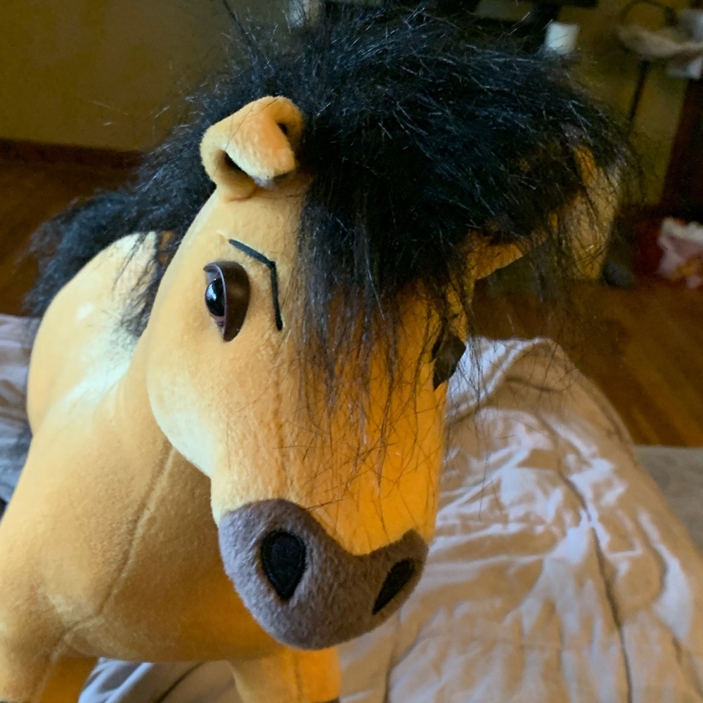 VTG 2002 dreamworks spirit horse  plush 21 inches - Picture 5 of 7